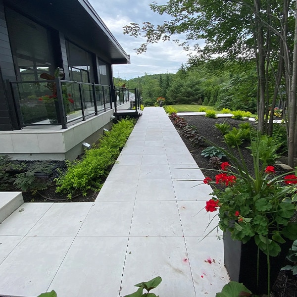 Porcea Aura White Porcelain Paver